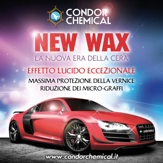 Cartello pubblicitario New Wax